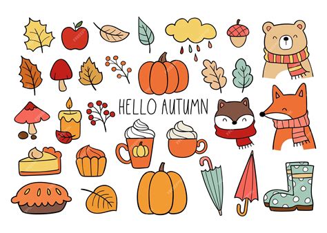 cute fall sketches